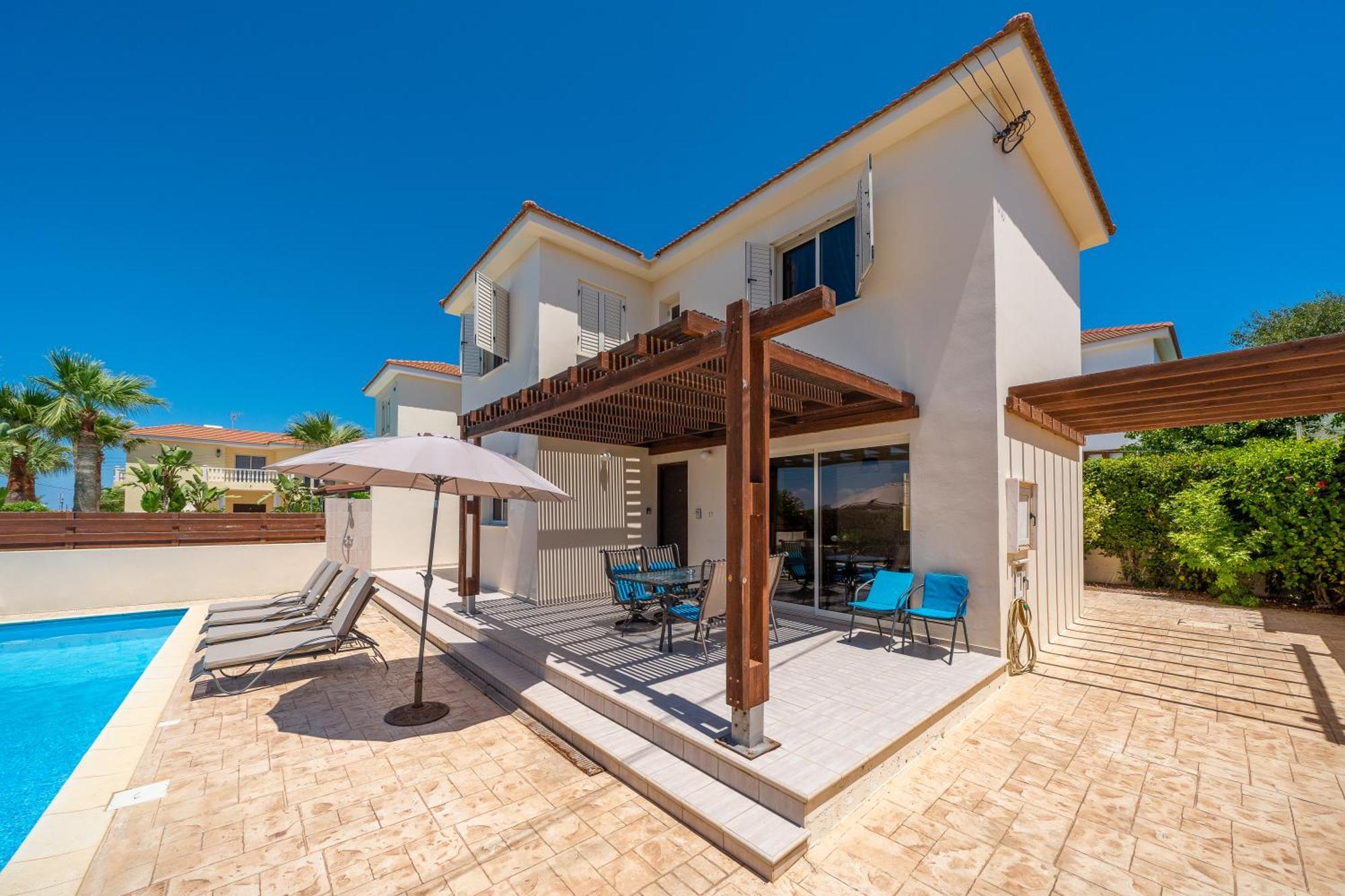 Atlantica 4 Bedroom Villa Near The Beach Protaras Exteriör bild